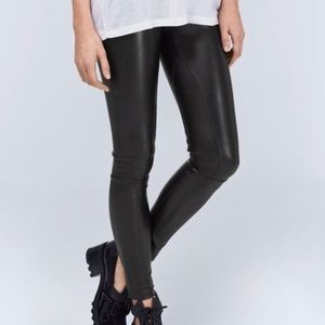 Wilfred Free Faux Leather Leggings